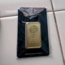 The Perth Mint 1 Ounce Gold Bar 99.99% Pure in Sealed Packaging 3300.00 per troy oz