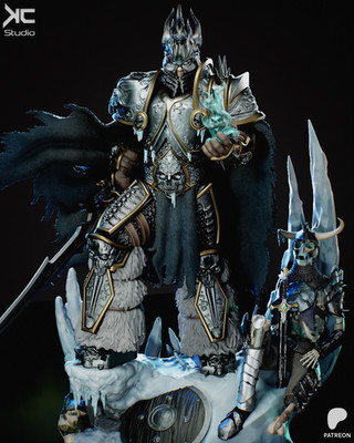 Lich King | 1/8 Scale Resin Kit | Diamond Edition (Unpainted) | eBay
