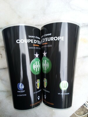 NOUVEAU GOBELET VERRE ASSE SAINT-ETIENNE LIGUE 2 saison 2025/26