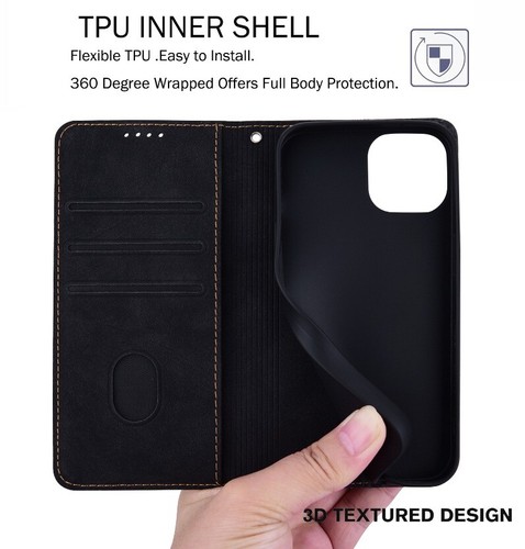 For iPhone 16e 16 15 14 13 12 11 Pro Max Magnetic Case Wallet Leather Flip Cover - Picture 48 of 73