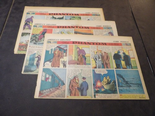 The Phantom by Lee Falk - Jan 1941 - 3 Half-Size Sundays - 第 1/5 張圖片