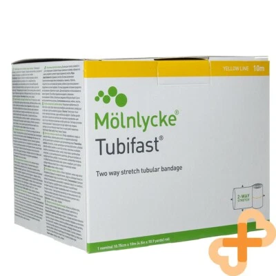 MOLNLYCKE Mhc Tubifast Zwei-Wege Stretch Elastisch Schlauchverband 10.75 CM, 10m Fixierung