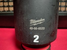 Milwaukee Tool 49-66-6520 2 In. Shockwave Impact Duty 1 In. Drive Deep Well 6