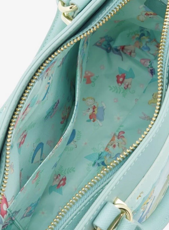 Loungefly Disney Alice in Wonderland Scenic Handbag Loungefly Disney Alice in Wonderland Scenic Handbag NEW  main image 3