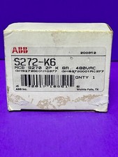 NEW ABB S272-K6A Circuit Breaker 6A 2P 480VAC