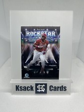 2025 Bowman Baseball Rece Hinds Rockstar Rookies #RR-8 Cincinnati Reds