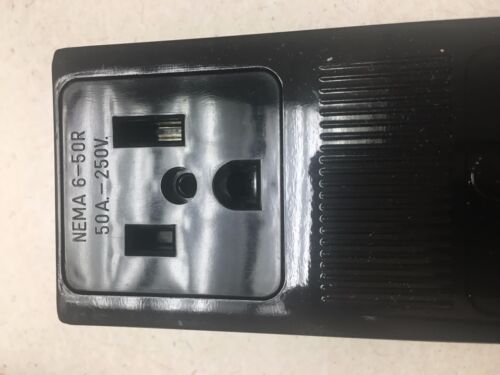 WELDER 3PRONG NEMA 6-50R RECEPTACLE to 4PIN L14-30P LOCK PLUG POWER CORD ADAPTER - Picture 2 of 6