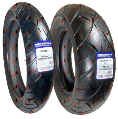 Metzeler ME888 130/80B17 180/65B16 Front Rear Tire Set Motorcycle Tires