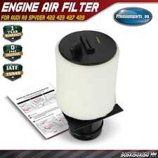 1x Air Filter for Audi R8 Spyder 422 423 427 429 2014-2015 5.2 420133844E New