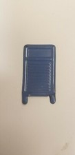 ANTIQUE MINIATURE BLUE TIN TOY WASHBOARD CRACKER JACK PRIZE 1920 1 7/8"