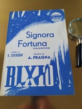 Spartiti musicali antichi-Signora Fortuna ed .Bixio 1964