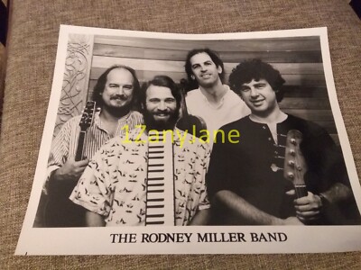 P201 Band 8x10 Press Photo PROMO MEDIA THE RODNEY MILLER BAND 4 MAN GROUP