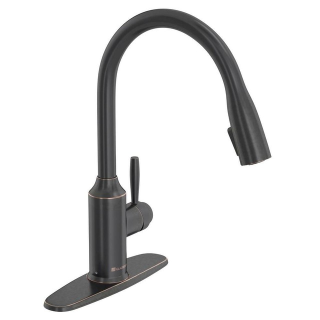 Glacier Bay Invee Oil Rubbed Bronze Kitchen Faucet Pull Down