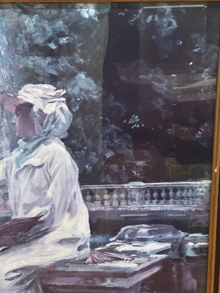 JOHN SINGER SARGENT Vintage Original Whitney Museum Exhibition Fountain Print - Image 3 of 4