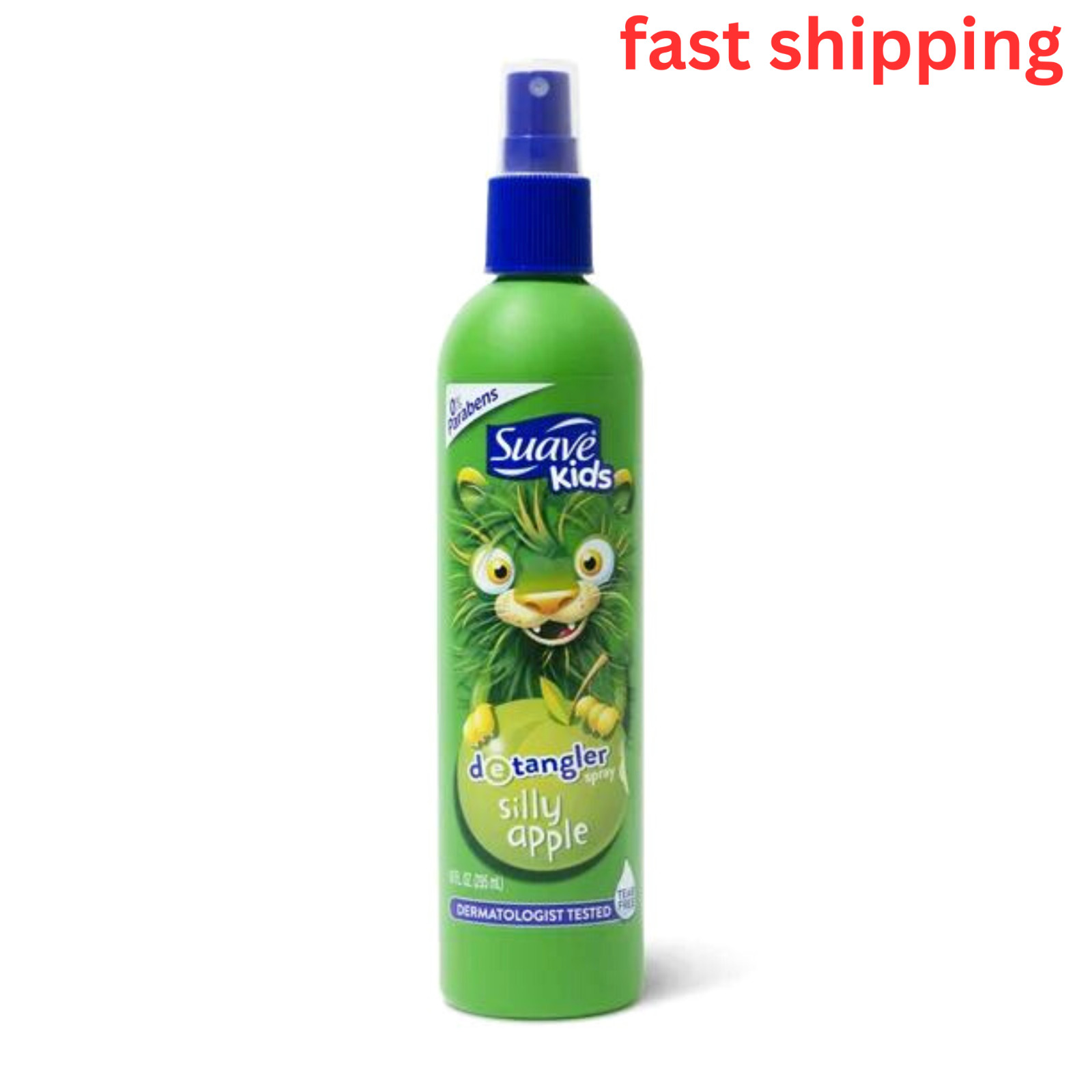 Suave Kids DeTangler Spray, Tear Free, Silly Apple 10 oz 