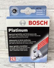 Bosch Platinum Spark Plugs 6723 Pack Of 4 NEW 