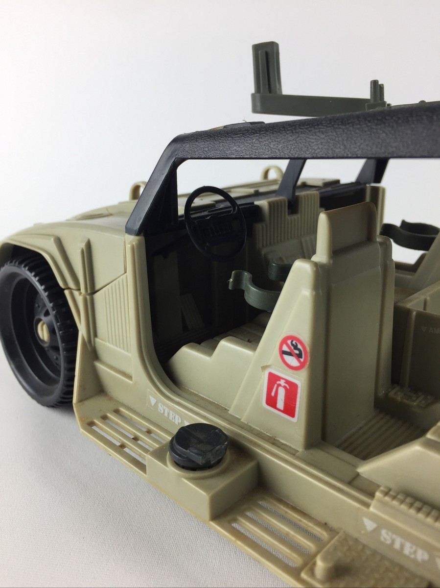 VINTAGE GI Joe HAMMER Hummer Vehicle, Hasbro 1989 Incomplete