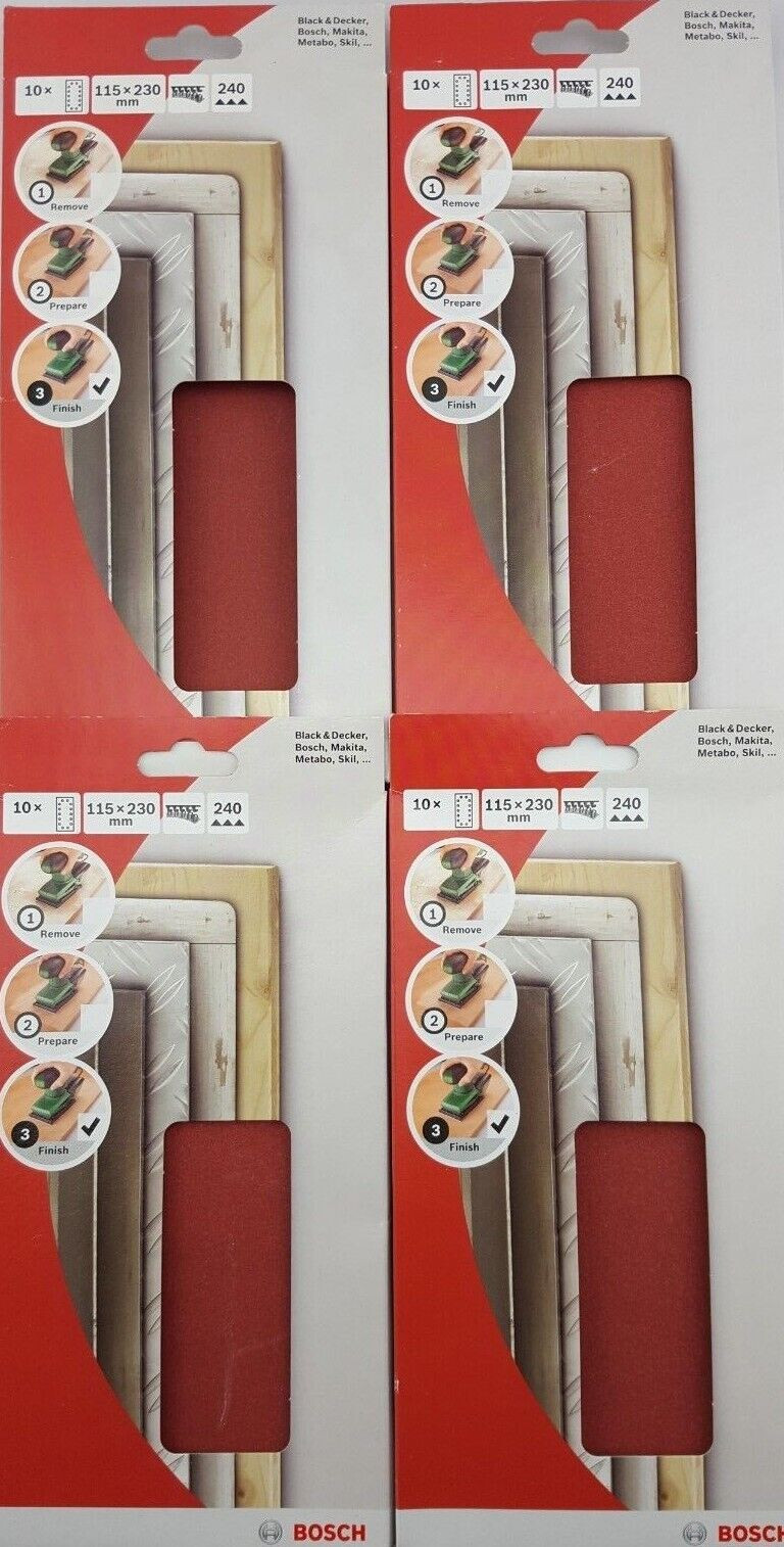 Bosch 2608605270 Schleifblatt-Set 10tlg. 115 x 230 mm ab 1,99 € (August 2026) | Vergleiche 6 Angebote auf