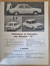 Revue technique Renault R12
