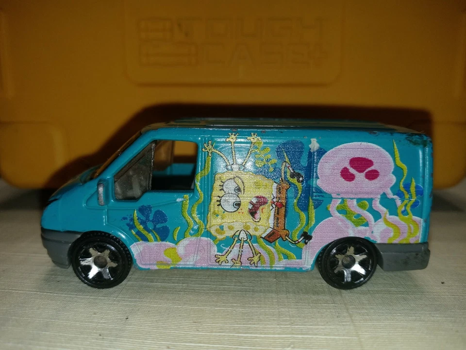 Matchbox Sponge Bob Square Pants Ford Transit 1/64 - Image 2 of 4