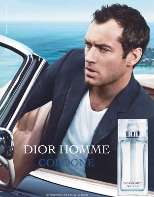   Vintage Werbung Advertising Luxus Parfum Dior Homme Jude Law   März 2013  