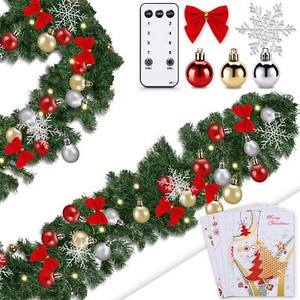Tannengirlande Weihnachten Künstliche Zederngirlande 180cm Zeder Konifere Thuja Girlande Tannengirlande Spritzguss