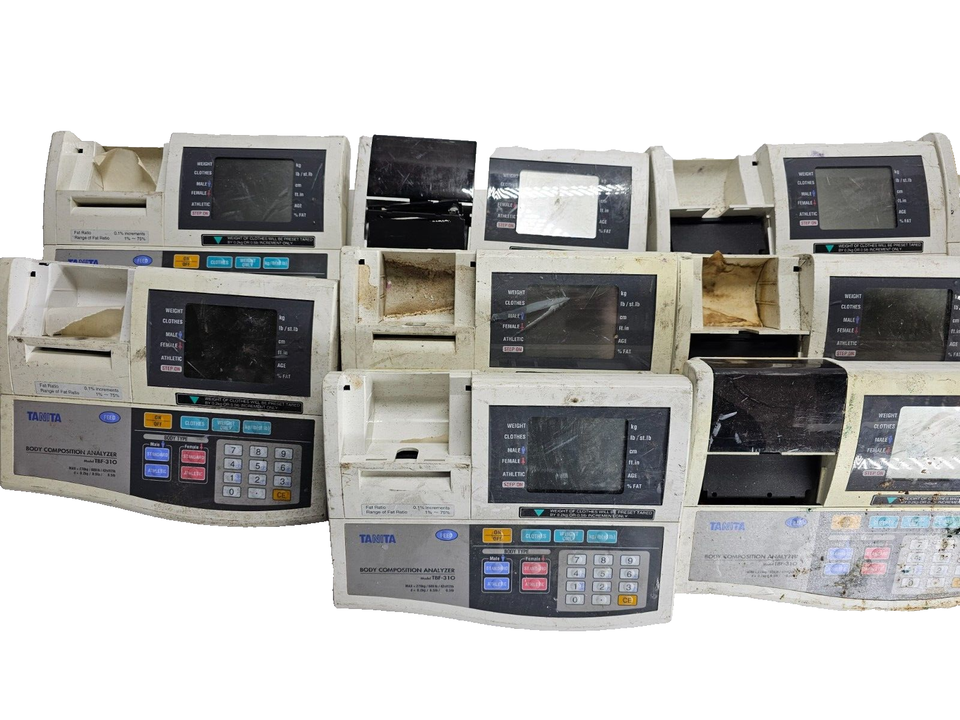 Lot 10 Untested Tanita TBF310 TBF300A Body Composition Analyzer eBay