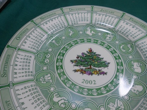 Spode Christmas Tree Annual Collector Plate 2002 - Picture 5 of 7