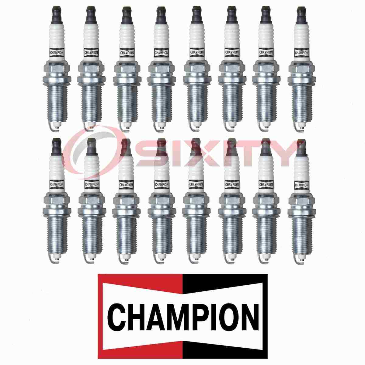 For Jeep Grand Cherokee CHAMPION COPPER PLUS 16 pc Spark Plugs 5.7L V8 a1