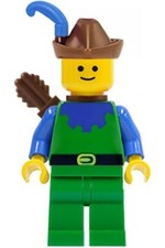 Figurine / Minifigure Lego Castle - Forestman (cas134a) Set 6066