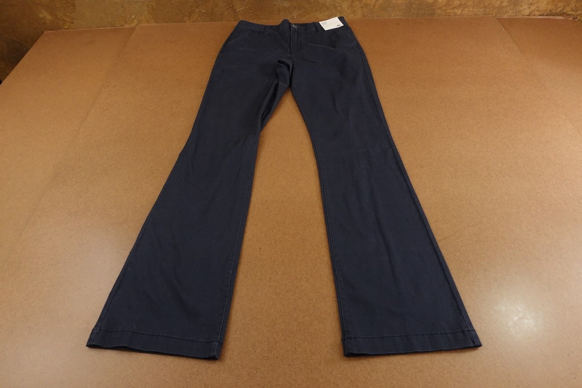 Pantalone Chino Blu In Cotone Stretch Micro Armatura - Foto 3