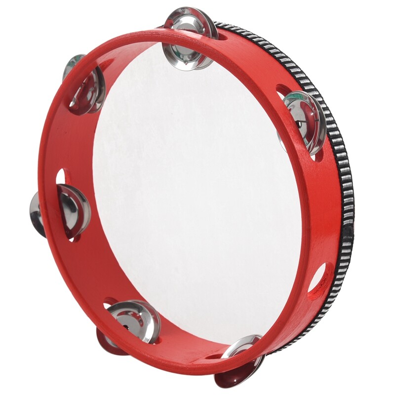 8inch Musical Tambourine Tamborine Drum Round Percussion KTV PartyB8 eBay