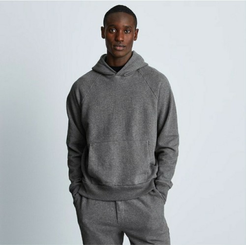 Everlane Unisex the Track Hoodie Dark Heather Gray S - Picture 3 of 10