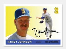 Randy Johnson #39 2022 TOPPS Throwback Thursday TBT #13 - 1955 Baseball