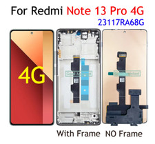 For Xiaomi Redmi Note 13 Pro 4G 23117RA68G LCD Display Screen Touch Digitizer