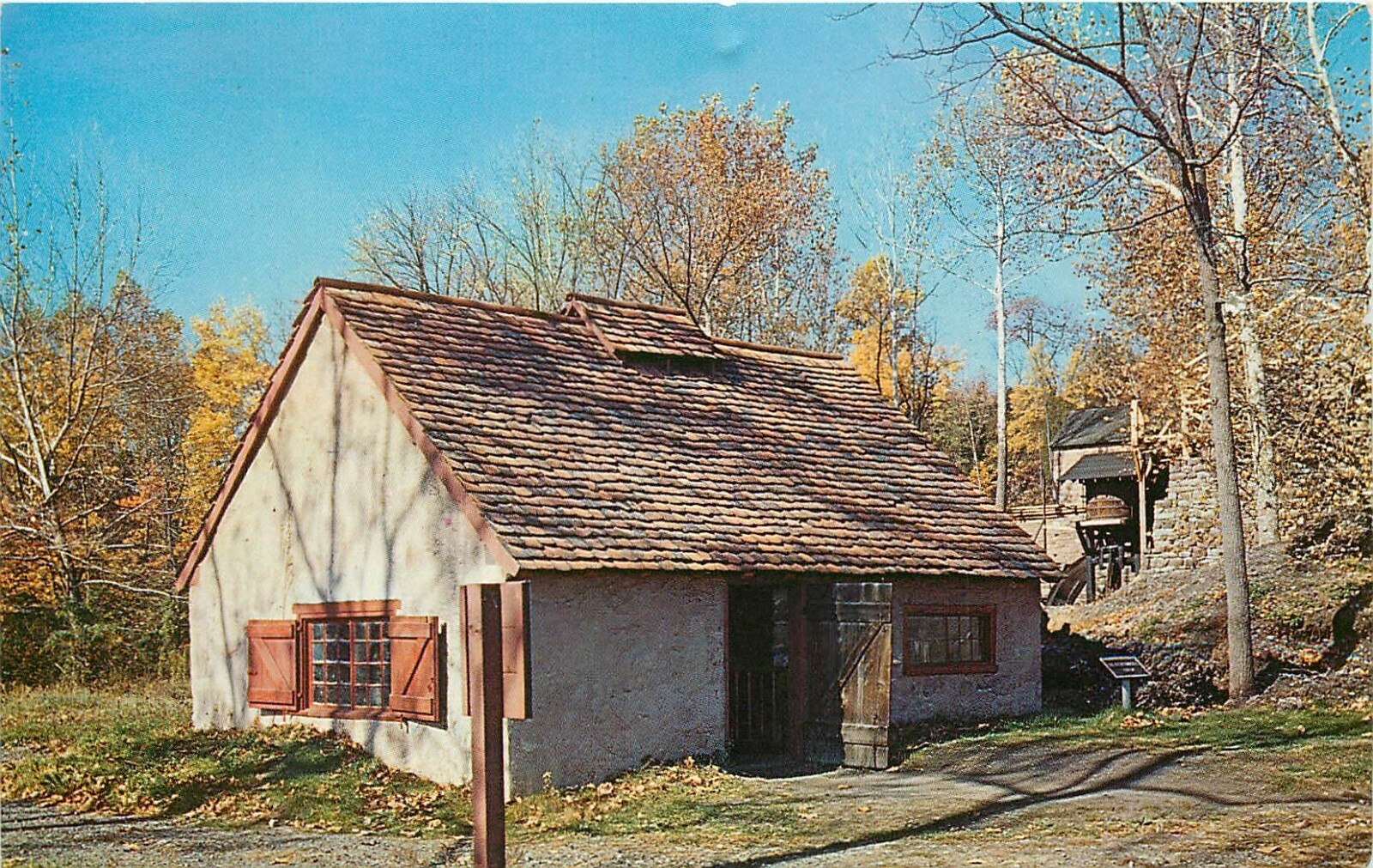 Blacksmith Shop Hopewell Village Birdsboro PA Pennsylvania Postcard eBay