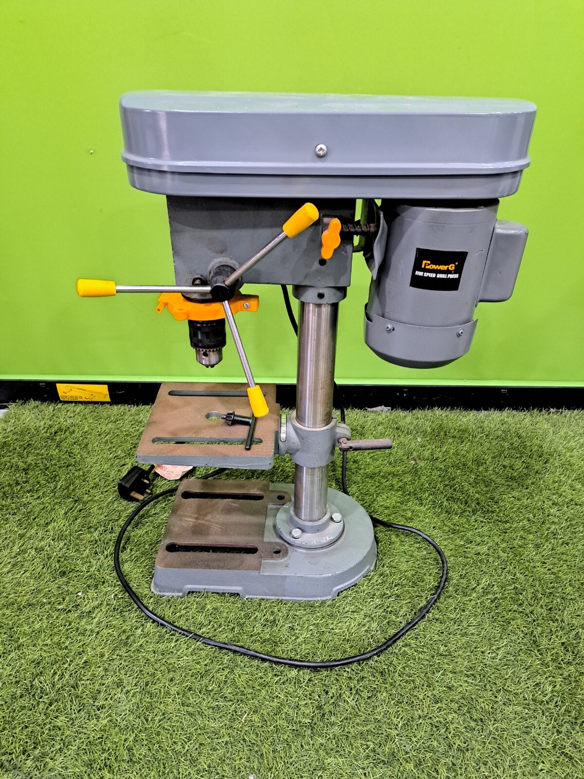 Power G Five Speed Bench Top Pillar Drill Press Professional Hobby