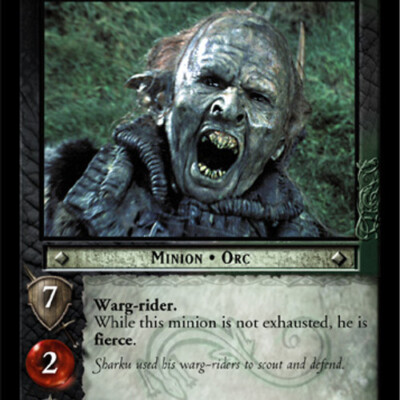 Lord of the Rings TCG Isengard Flanker 5C52 (Foil)