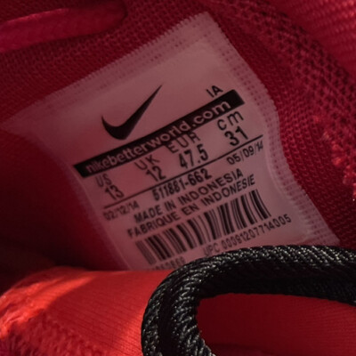 Nike Roshe Run, 511881-662, Fuchsia/Black, Mens Running  display picture 1