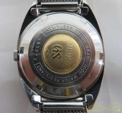 Seiko Grand Seiko 5645-7000 Hi-Beat Vintage Date Automatic Mens