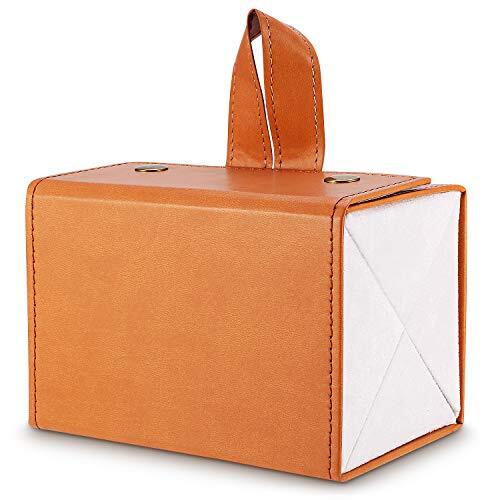 Sunglass Eyeglass Organizer Collector 5 slot 6 Slot PU 4 Slots Brown 4 Slots