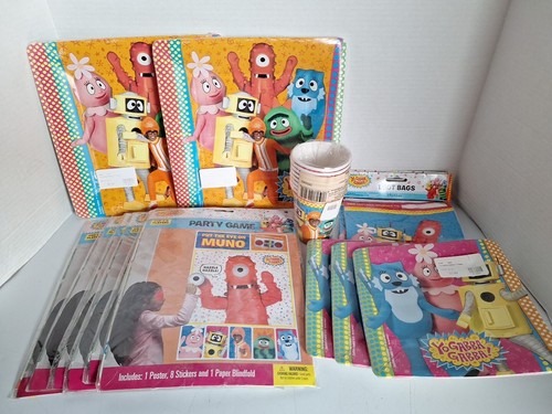 Yo Gabba Gabba Birthday Party Favors Supplies 63 Packages New Old Stock Various - Picture 2 of 21