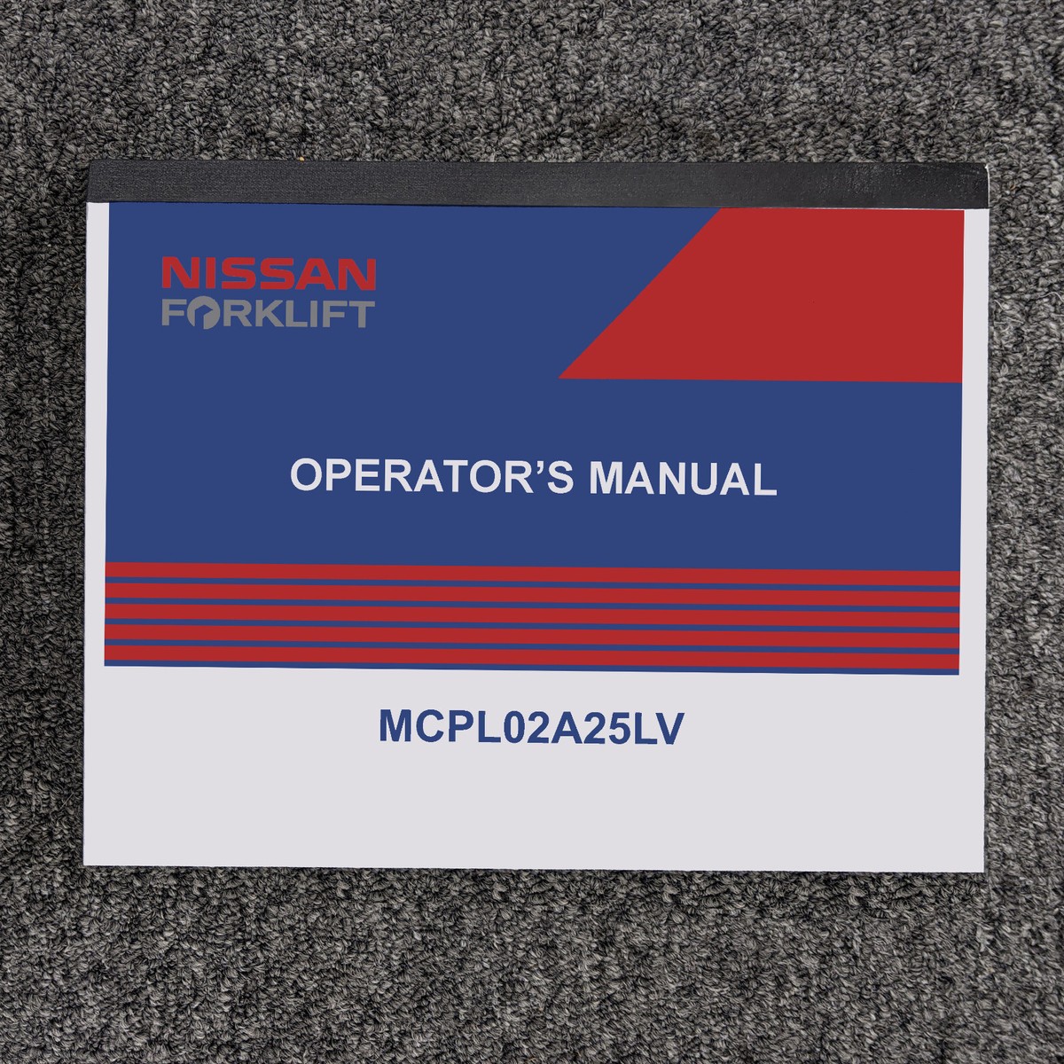 Nissan Forklift MCPL02A25LV Operator Owner Maintenance Manual | eBay