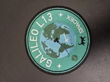 SpaceX Galileo L13 Employee Mission Patch