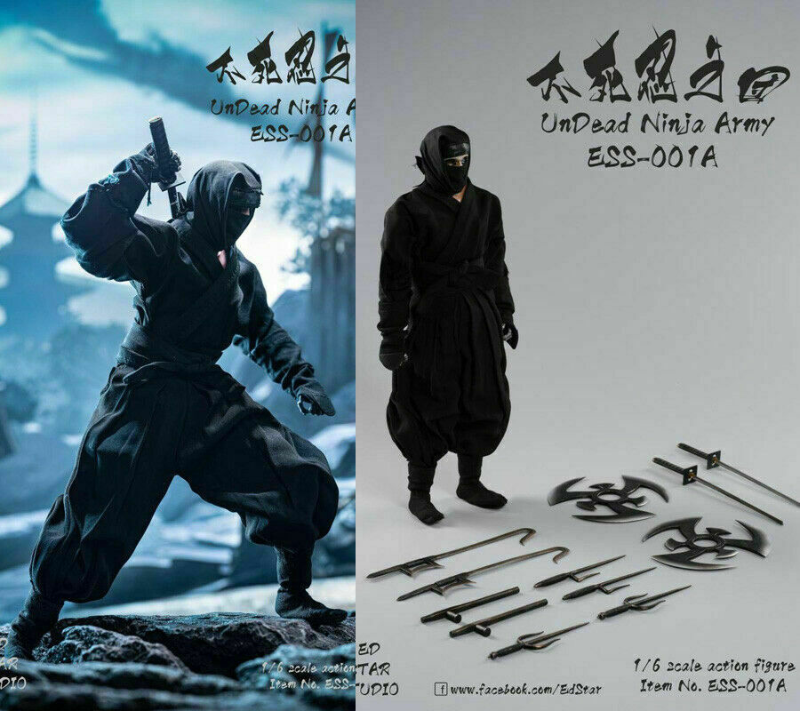EdStar 1/6th ESS-001A Undead Ninja Army Action Figure New Hot Toy In Stock