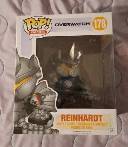 Funko Pop! Games Overwatch Reinhardt 178 Original Colecionavel - Moça