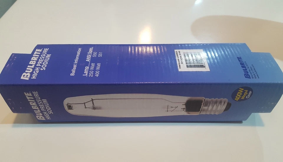 Bulbrite 661400 400W High Pressure Sodium Universal Burn ED18, Mogul Base, Clear - Image 2 of 4