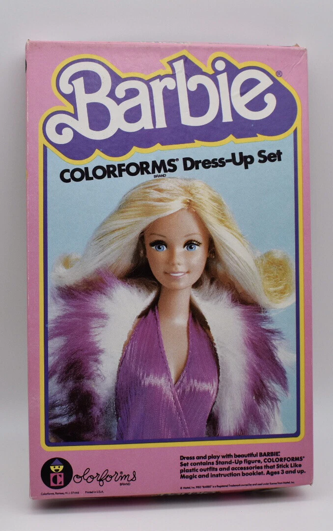 Barbie colorforms best sale vintage