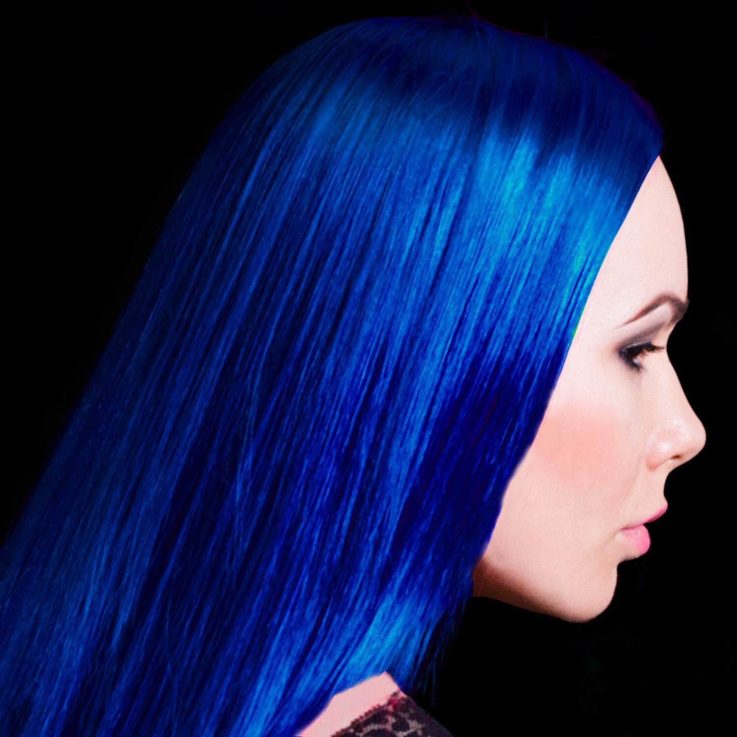 MANIC PANIC Rockabilly Blue Hair Color Spray Amplified 3.4oz