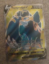 Carte Pokémon PACHYRADJAH V FULL ART EB2 CLASH DES REBELLES 187/192 NEUVE VF 